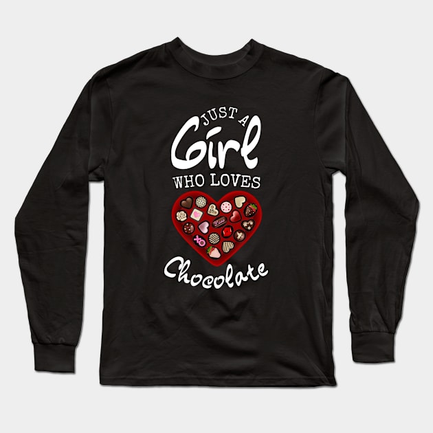 Box of Chocolates Long Sleeve T-Shirt by Inktopolis